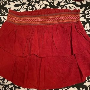 Aerie Ruffle Crop Top